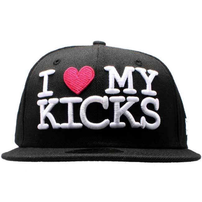 New Era ニューエラ I LOVE MY KICKS Fitted キャップ Size 7 1/4_画像2