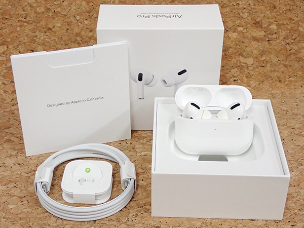 【】Apple AirPods Pro MWP22J/A ノイズキャンセル Wireless Charging Case 付属 完品(MDA227-1)
