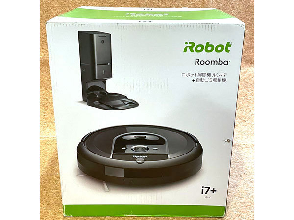 □【新品 未使用】iRobot ルンバ i7+ プラス i755060 ロボット掃除機