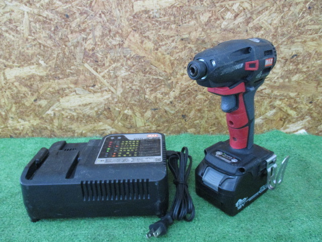 △ T237 充電式静音インパクトドライバ MAX マックス PJ-SD102 △ T237 充電式静音インパクトドライバ MAX マックス PJ-SD102