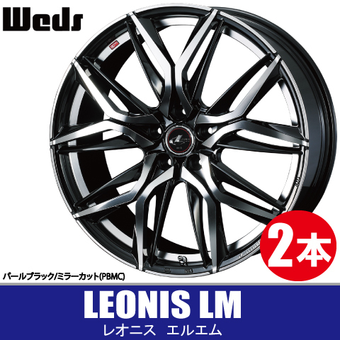 4本で条件付送料無料 2本価格 ウェッズ レオニス LM PBMC 14inch 4H100 5.5J+42 WEDS LEONIS_画像1