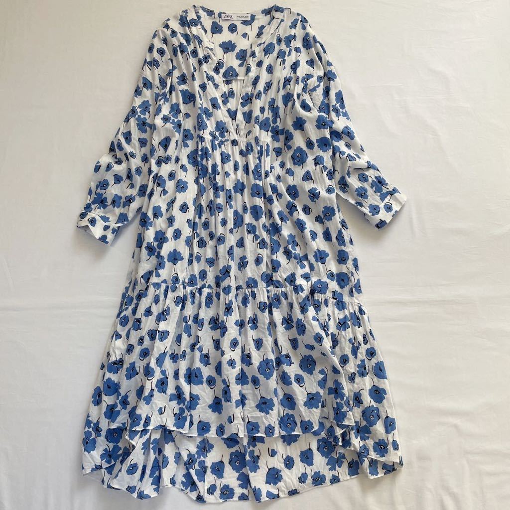 Zara 春夏大人可愛い ブルー系フラワー ティアードフリルロングワンピース 花柄ワンピースコットン サイズゆったりs ザラ ワンピース 売買されたオークション情報 Yahooの商品情報をアーカイブ公開 オークファン Aucfan Com Zara 春夏大人可愛い ブルー系フラワー ティアードフリルロングワンピース 花柄ワンピースコットン サイズゆったりs ザラ ワンピース 売買されたオークション情報 Yahooの商品情報をアーカイブ公開 オークファン Aucfan Com