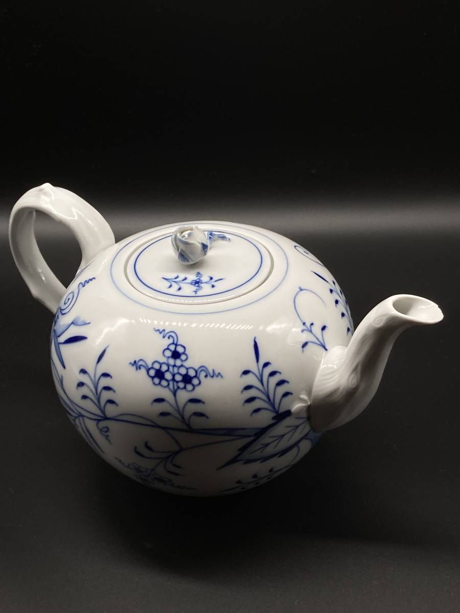 マイセン ブルーオニオン ティーポット Meissen 容量 約1200ml Lサイズ