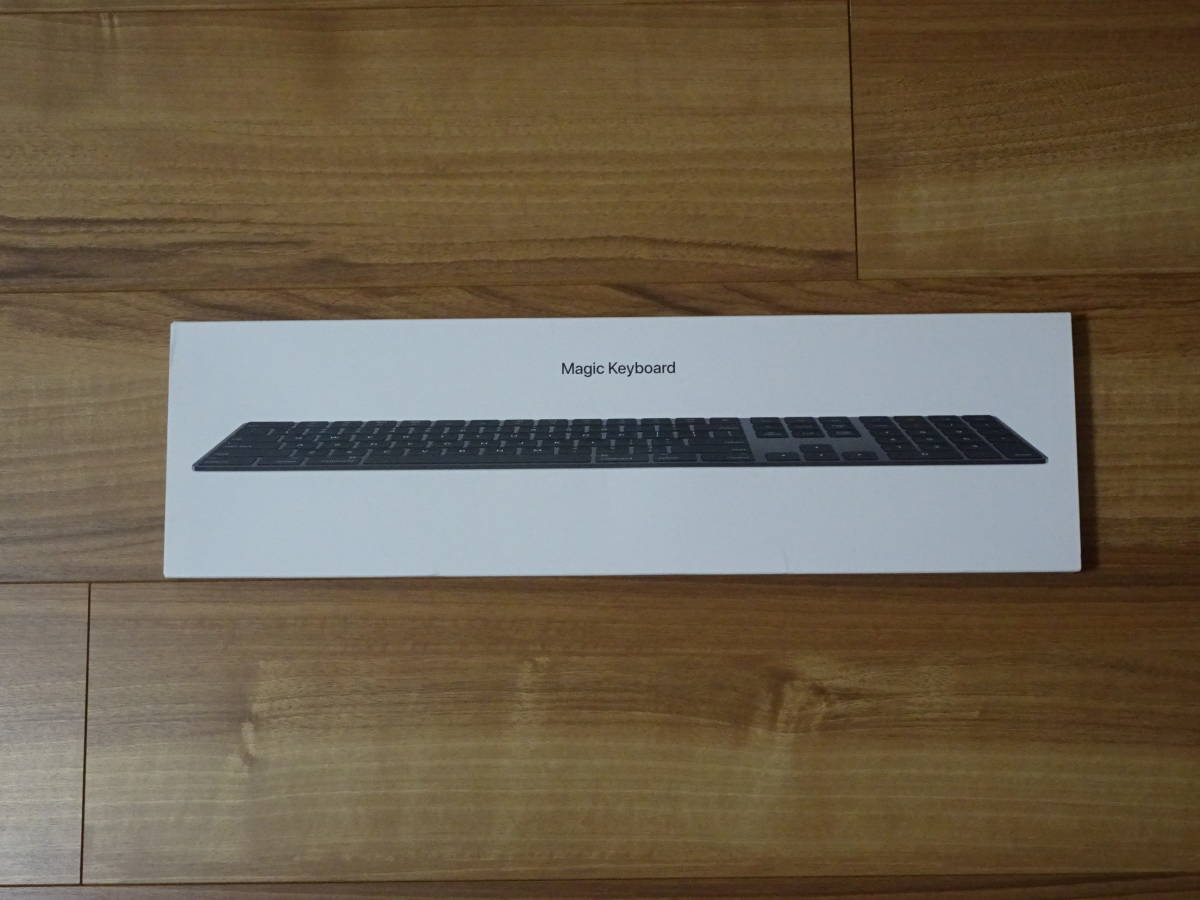 Apple 純正 Magic Keyboard マジックキーボード A1843 MRMH2J/A スペースグレイ 日本語 テンキー付 動作品・美品 付属品あり