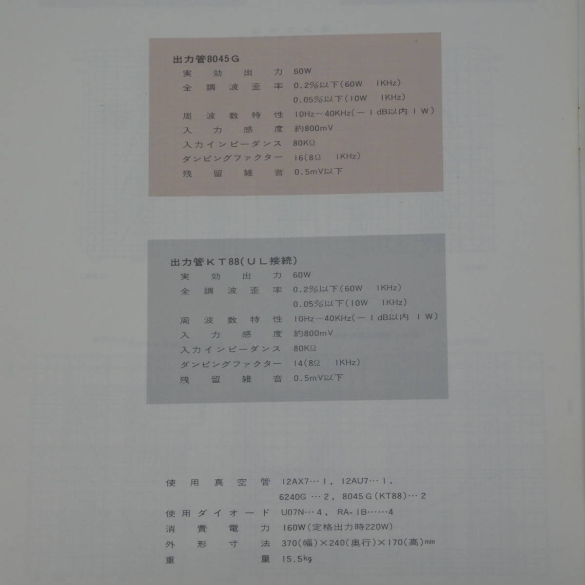 ＬＵＸＫＩＴ　Ａ３０００（その２）　通電・音出し確認済　長期保管品　部品取り用　ジャンクセット_画像6