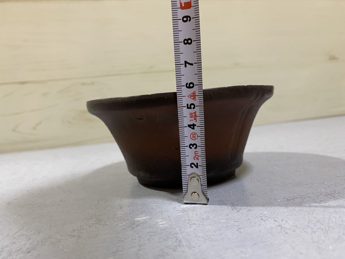 盆栽鉢 円形 12.6x5.8cm_画像7