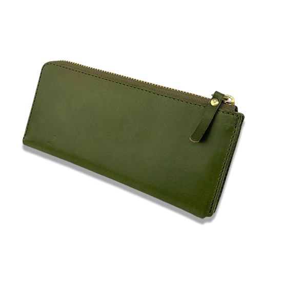tachiya(タチヤ) 栃木レザー L型ジップロングウォレット HB368QG