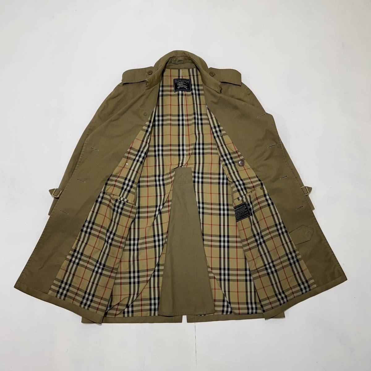 90年代【Burberry's】バーバリーズ イングランド製 ビンテージ 