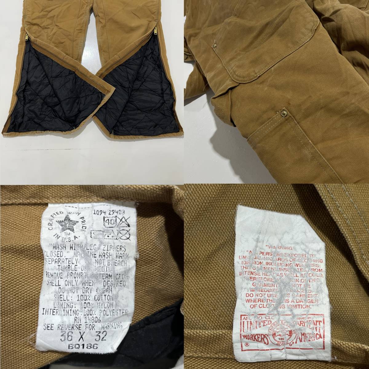 70年代【Carhartt】カーハート USA製 ユニオンチケット付 ダック 70年代【Carhartt】カーハート USA製 ユニオンチケット付 ダック