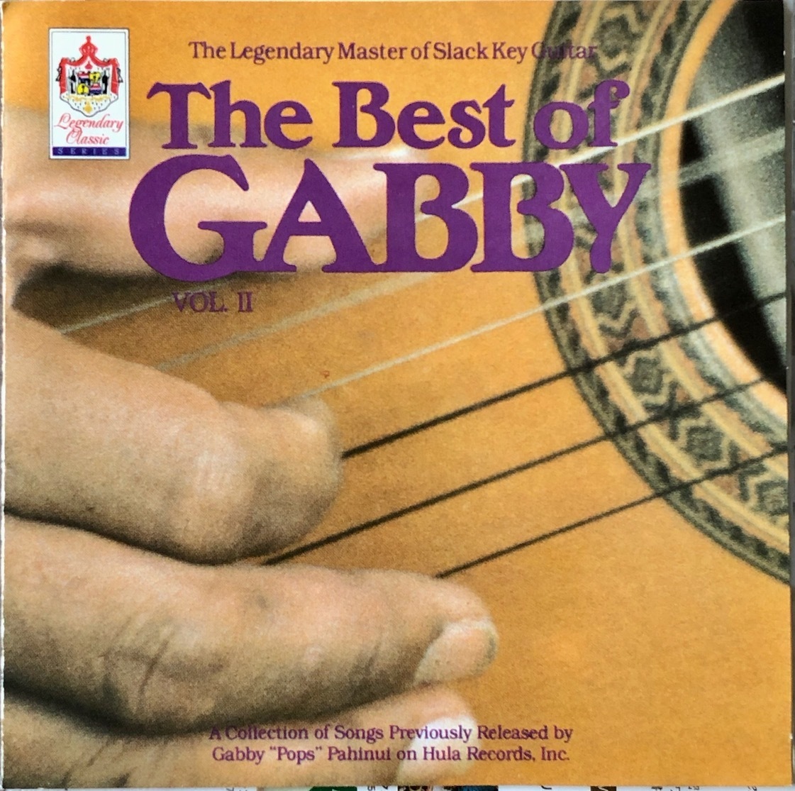 (C8H)☆ハワイアンスラックキーギター/ギャビー・パヒヌイ/Gabby Pahinui/The Best of Gabby, Vol.2☆_画像1