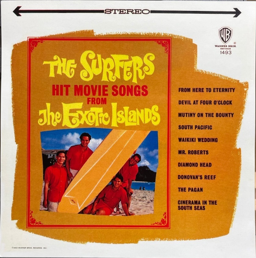 (C8H)☆ハワイアン・ハーモニーグループレア盤(CD-R)/ザ・サーファーズ/The Surfers/Hit Movie Songs From The Exotic Islands☆_画像1