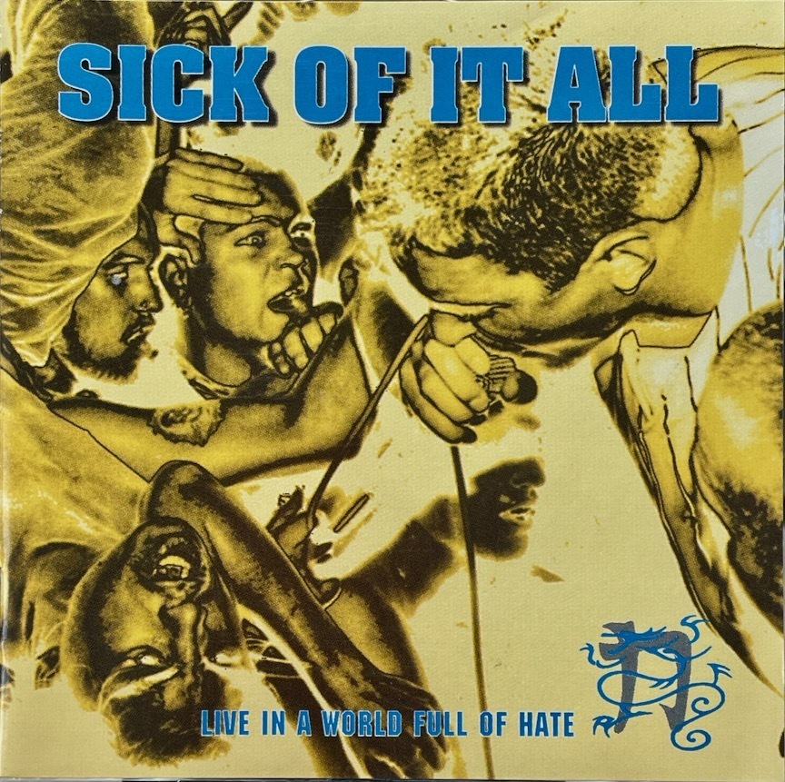 (C31H)☆ハードコアパンク/シック・オブ・イット・オール/Sick Of It All/Live In A World Full Of Hate☆_画像1