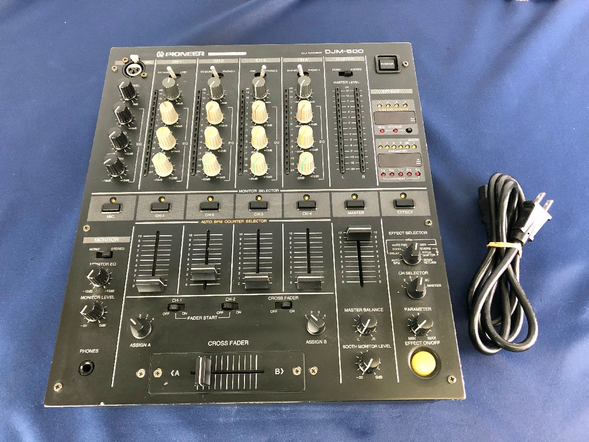 A4等級以上 【ジャンク】Pioneer パイオニア DJミキサー DJM-600