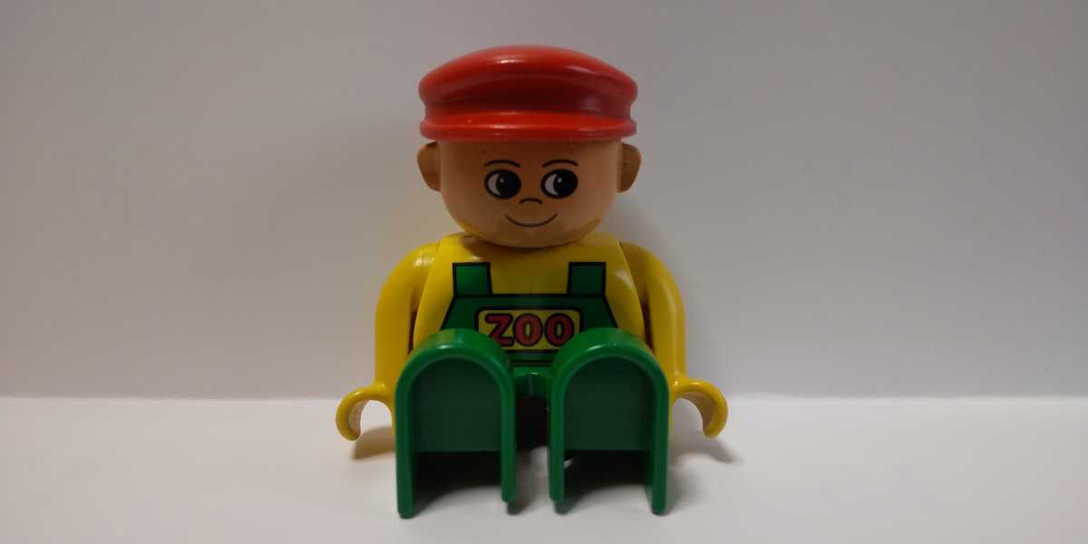 レゴデュプロ 人形 お兄さん 動物園 赤い帽子 大人 パーツ 特殊ブロック _画像5