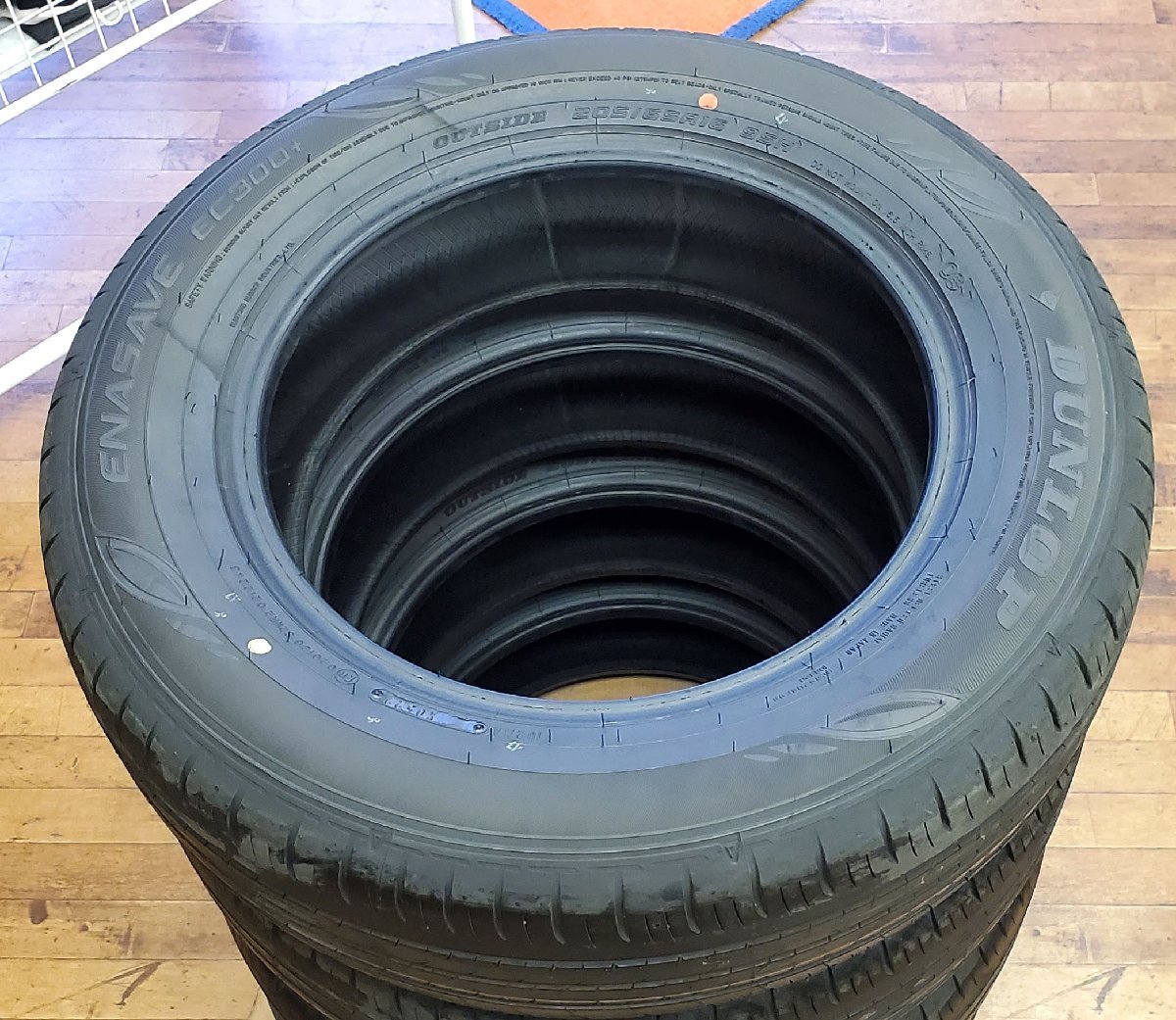 2022年製 新車外し DUNLOP/ダンロップ ENASAVE/エナセーブ EC300+ 205