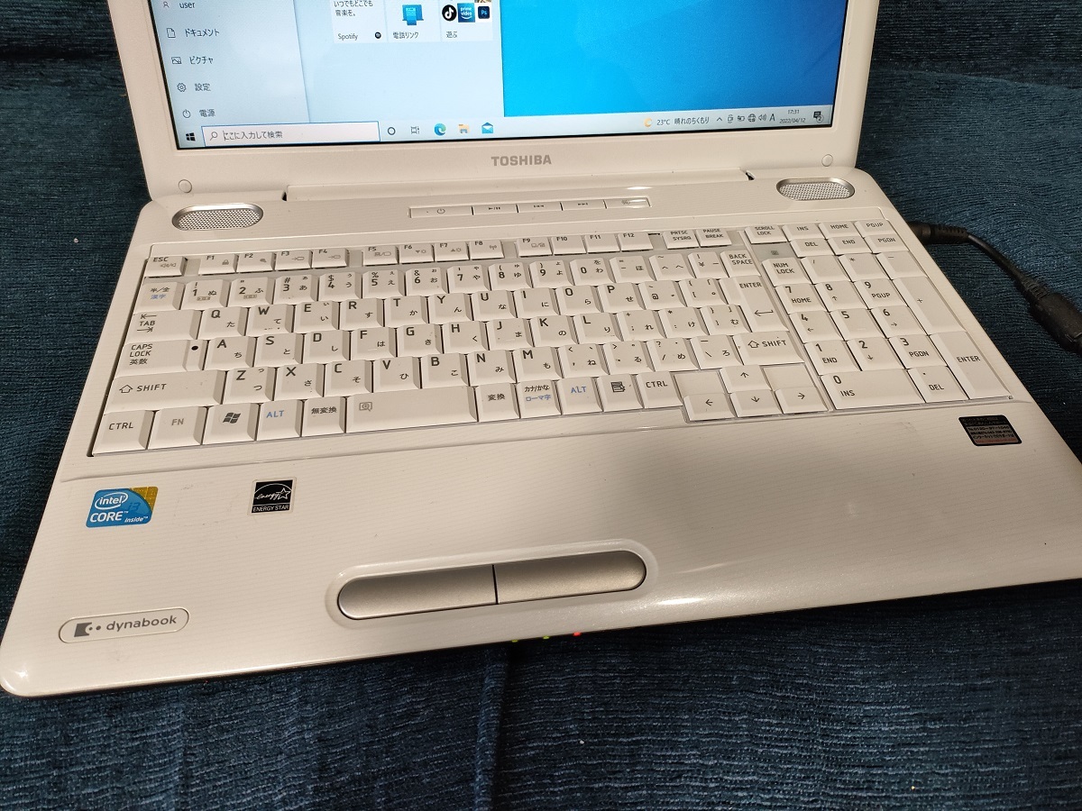 Toshiba dynabook EX/55LWH 【Core i3 M330】【8GB】【Microsoft