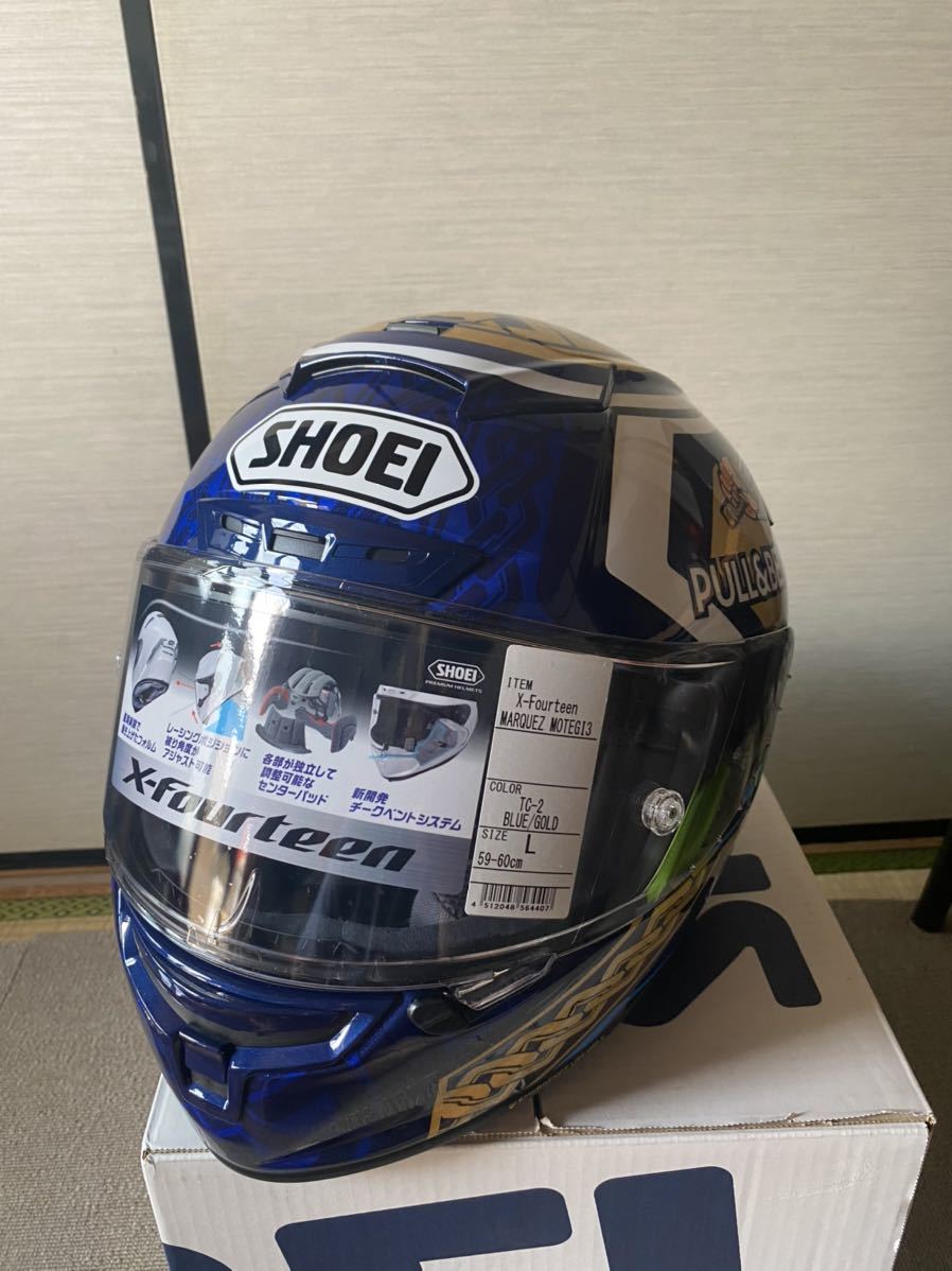 国内正規品SHOEI ショウエイ X-Fourteen マルケスMARQUEZ MOTEGI3 www