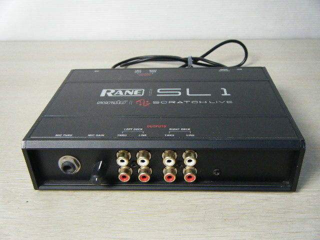 正規激安DJ スクラッチライブ Rane Scratch Live SL1 DJ機器 おもちゃ