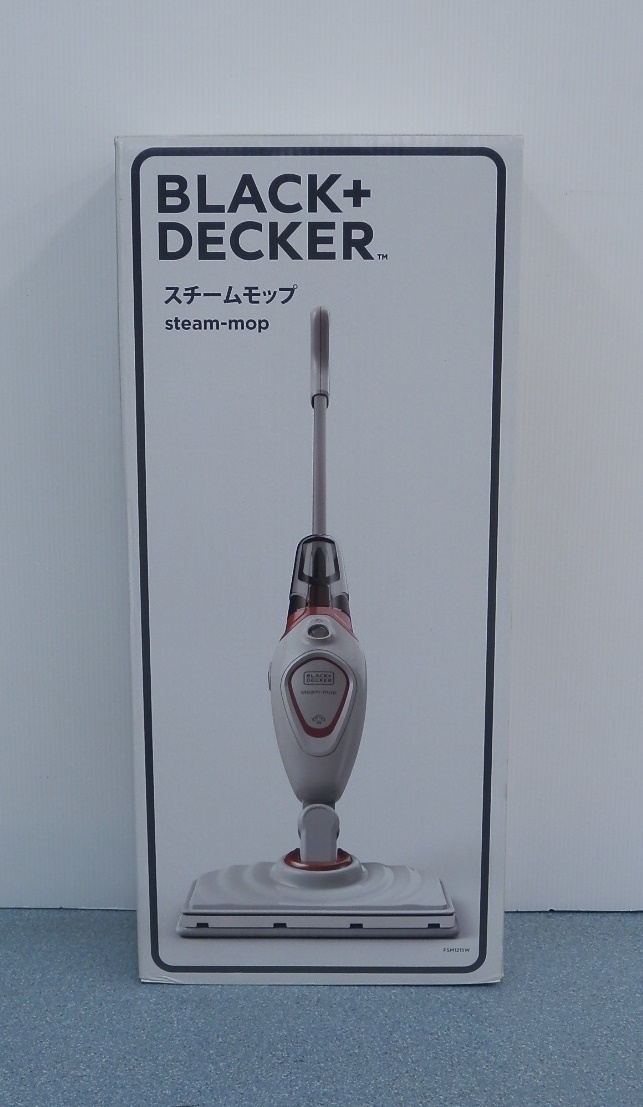 未使用！BLACK+DECKER スチームモップ FSM1215W 囗T巛