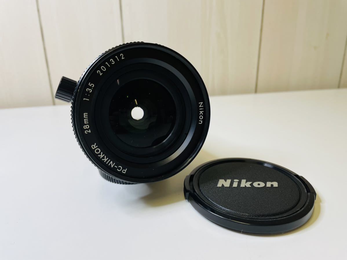 カメラレンズ Nikon PC-NIKKOR 28mm F3.5 ニコン
