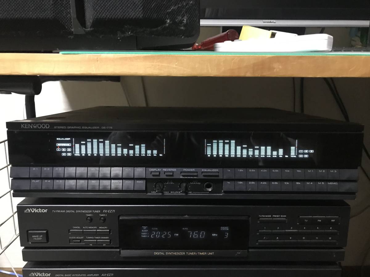 KENWOOD ステレオグラフィックイコライザー GE-77E KENWOOD ステレオグラフィックイコライザー GE-77E