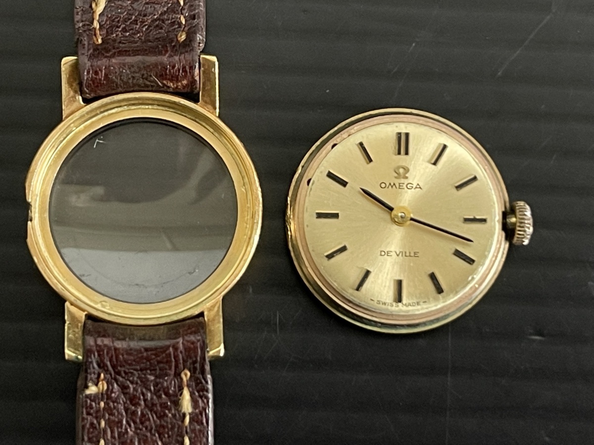 MK0404-124I OMEGA Ω DE VILLE 裏蓋K18刻印あり BA.511.5528 MK0404-124I OMEGA Ω DE VILLE 裏蓋K18刻印あり BA.511.5528