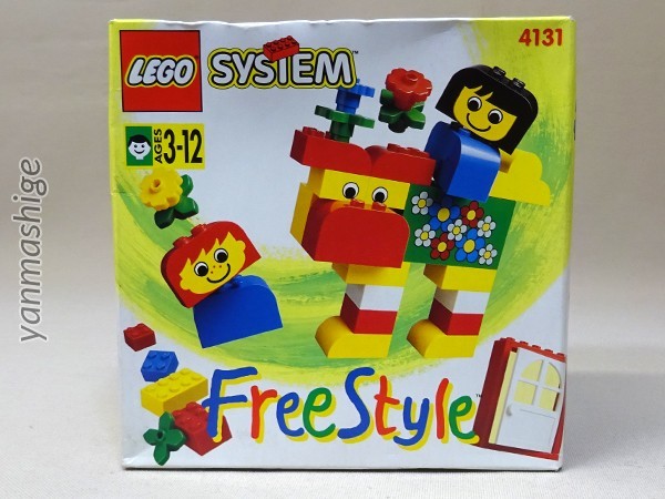 新品 レゴ SYSTEM Freestyle 1995年製 廃盤 4131 『フリースタイル組み立てセット』 LEGO Freestyle Building Set_画像3