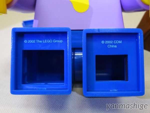 廃盤2003年製 レゴディスクパル 6201 女の子 ポニテール 文房具内蔵 8インチ ミドルサイズ・フィグ LEGO Desk Pal Stationery System CDMの画像5