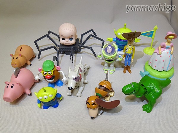 絶版 トイストーリー 1作目 フィギュア12体セット ベビーフェイス スカッド THINK WAY バーガーキング マクドナルド Toy Story