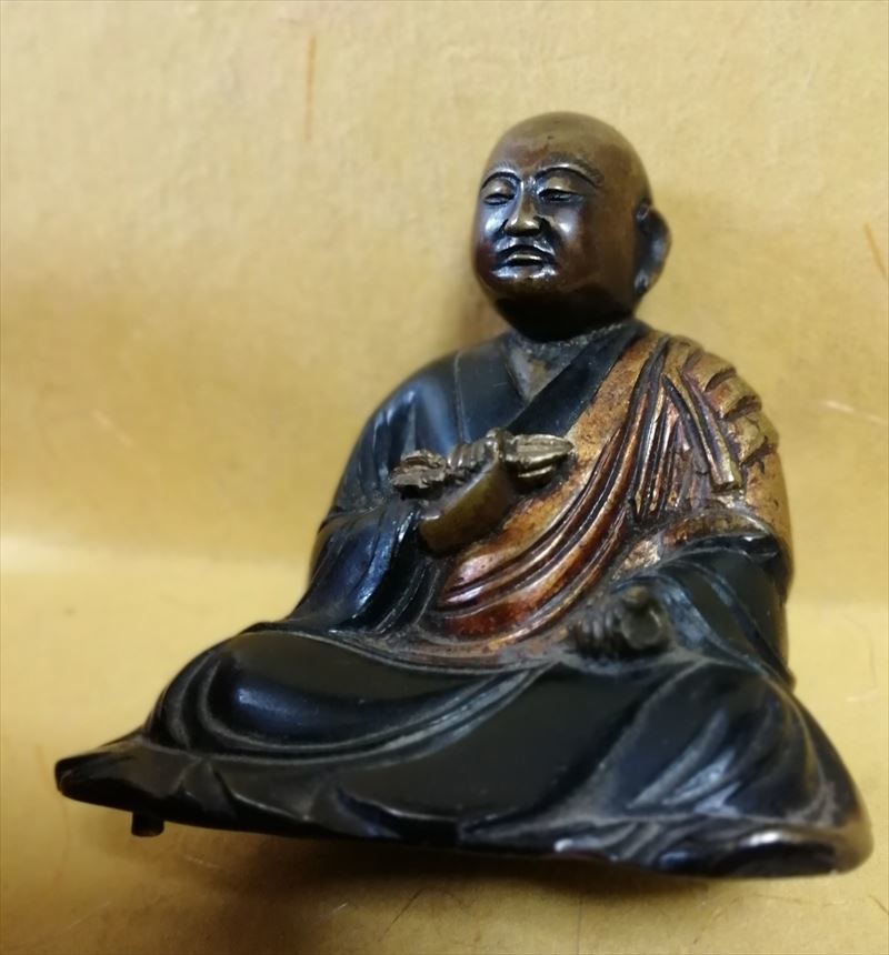 銅仏像 金銅 仏像 座像 鍍金 仏教 明治時代作 在銘 rootsivyintschools