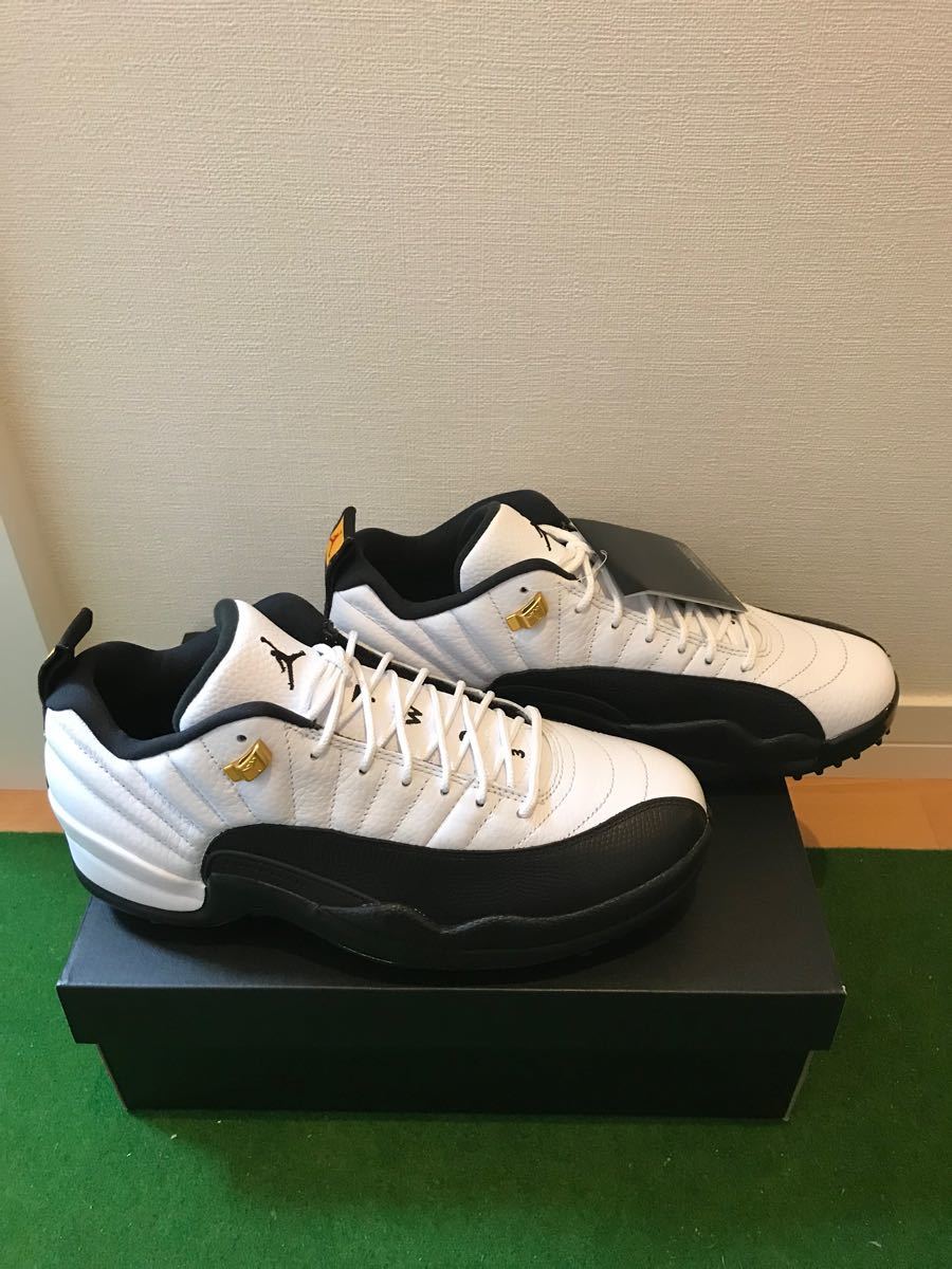 新品未使用】NIKE エアジョーダン12 Low ゴルフ タクシー 27 5 新品未使用】NIKE エアジョーダン12 Low ゴルフ タクシー 27 5