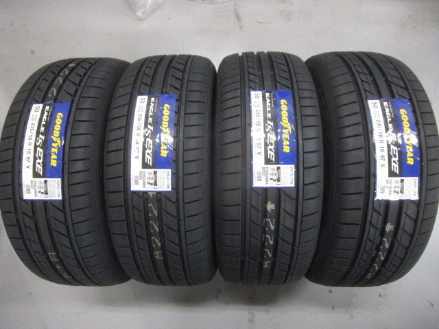 【GOODYEAR EAGLE LS EXE】 235/50R18 97V 2021年製造～ 4本セット グッドイヤー イーグル エグゼ 235/50-18 国産 GLA X3 Q3