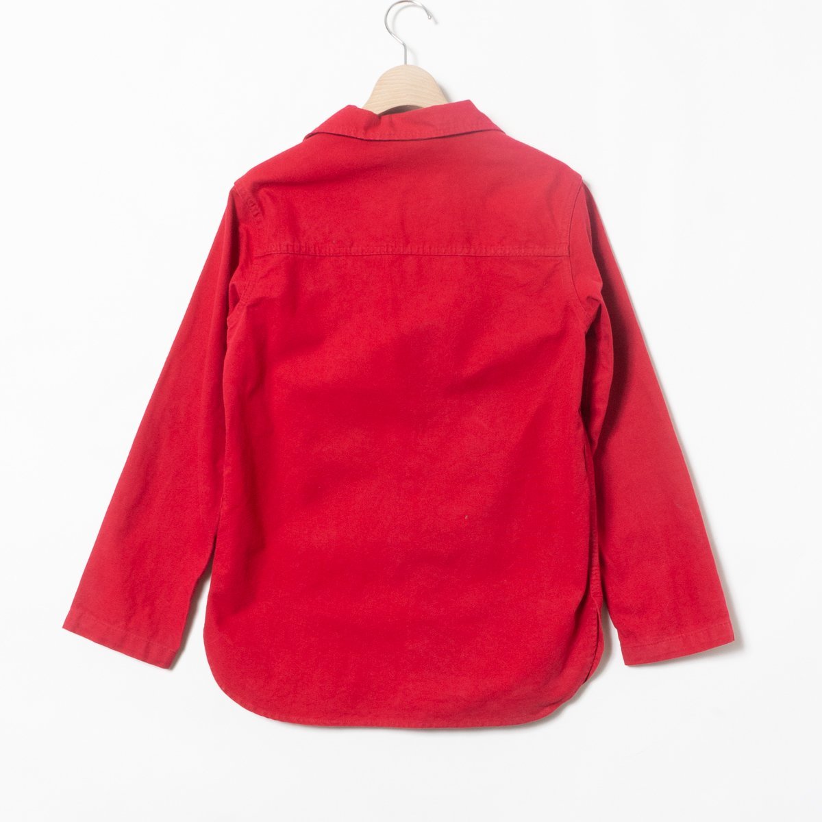 Le Glazik ルグラジック デニム ジャケット アウター 羽織り 上着 綿100％ コットン レッド 赤 カジュアル 春_画像6