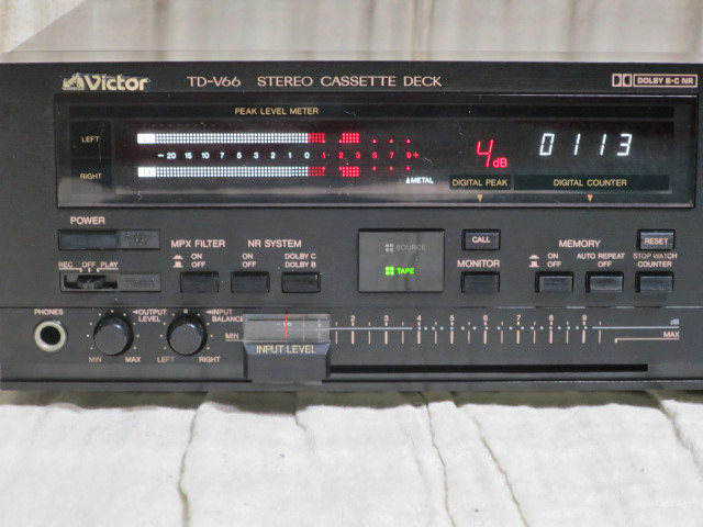 Victor TD-V66 3ヘッドカセットデッキ | www.bonkulovic.com