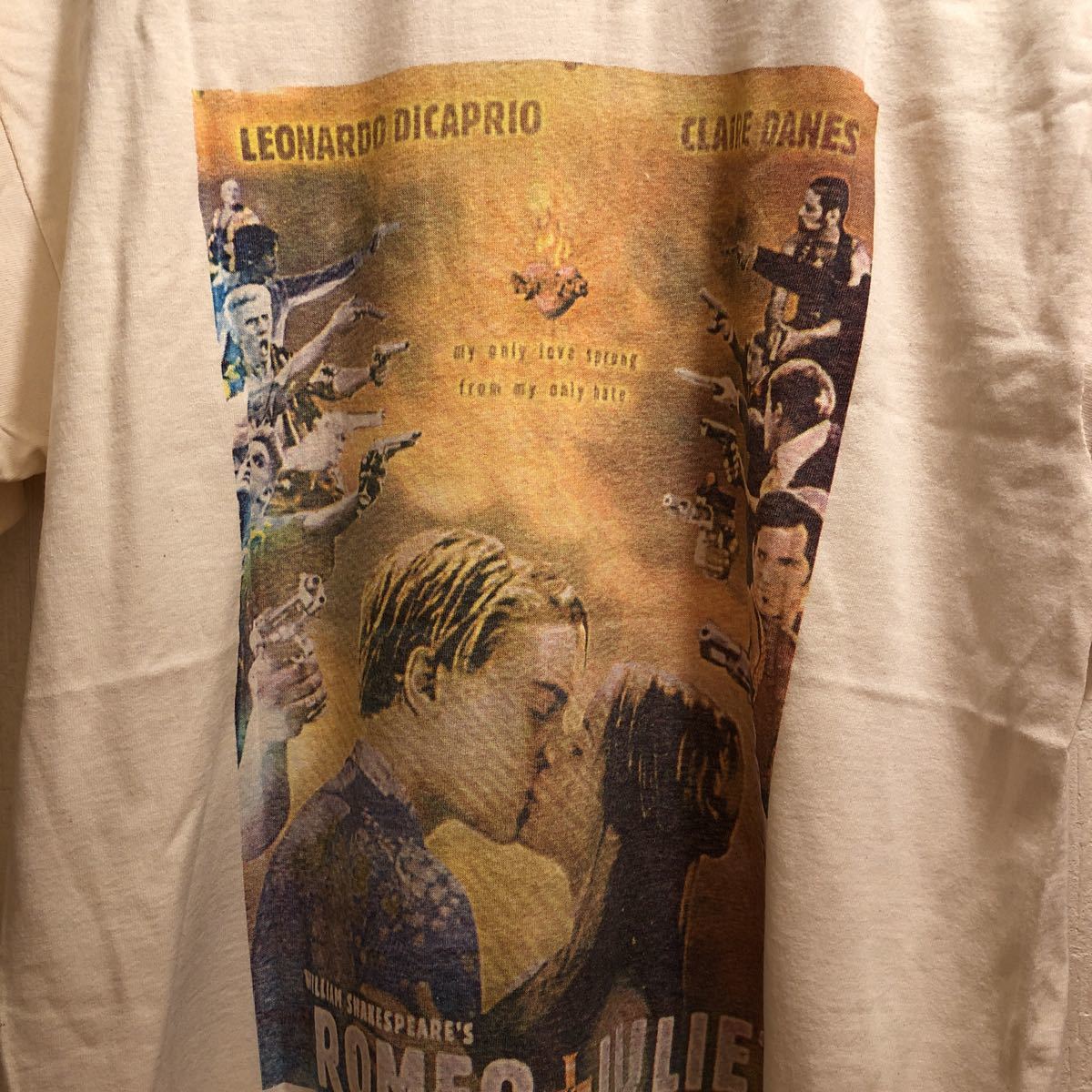 再追加販売 激レア正規品 レオナルドディカプリオTシャツ☆M - Tシャツ