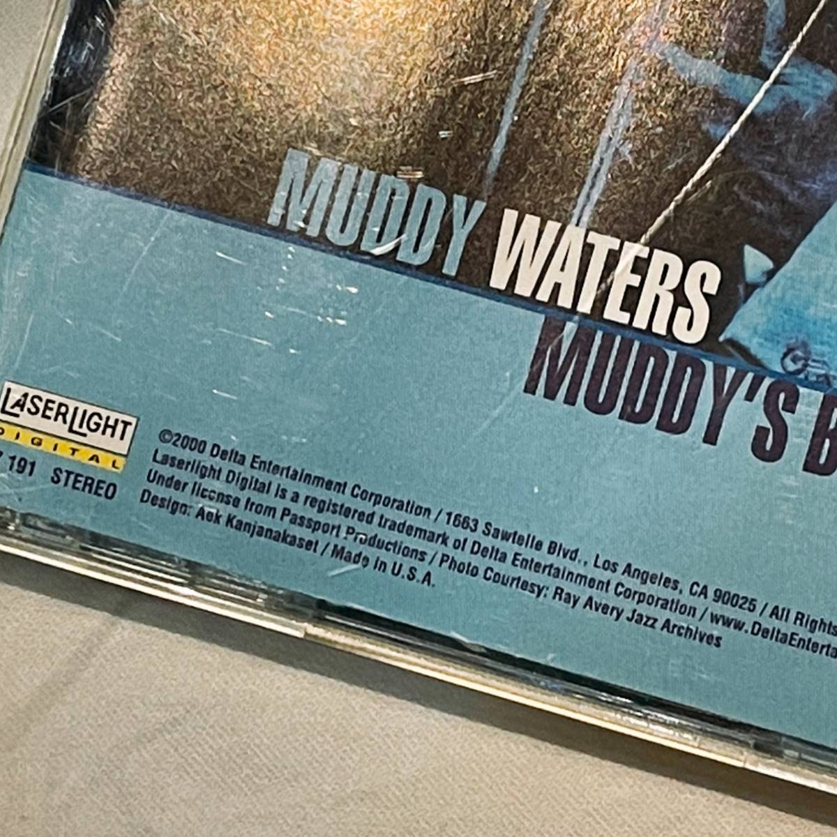 MUDDY WATERS マディ・ウォーターズ CD「MUDDY'S BLUES」US盤 アメリカ シカゴ ブルース ロック R&B 中古 ハウリン・ウルフ バディ・ガイの画像6