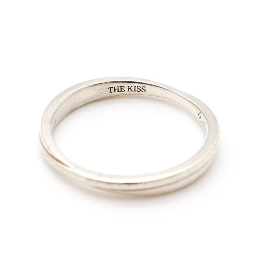 990円 【★安心の定価販売★】 THE KISS キス リング 指輪 シルバー 2g 11号