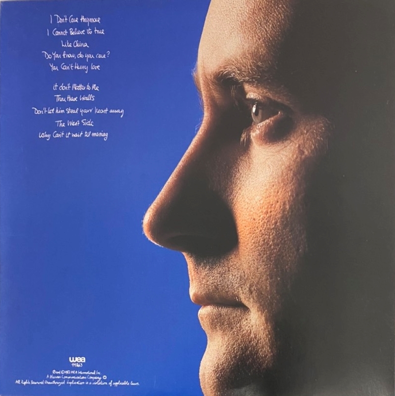 ♪試聴♪Phil Collins / Hello, I Must Be Going_画像2