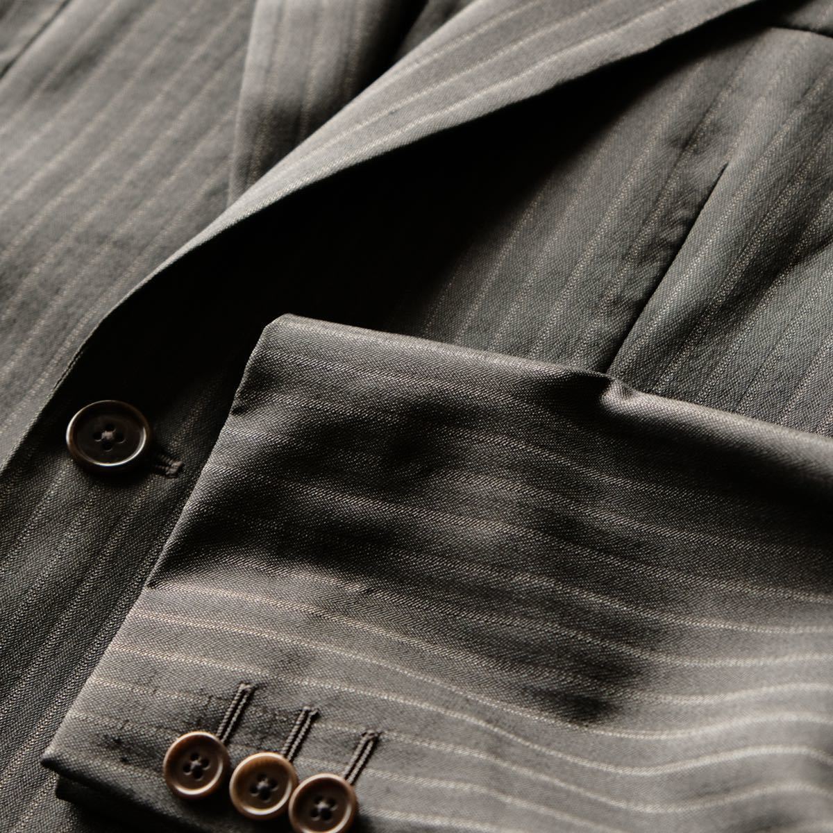 美品アルマーニ コレツィオーニArmani Collezioni シルクストライプ