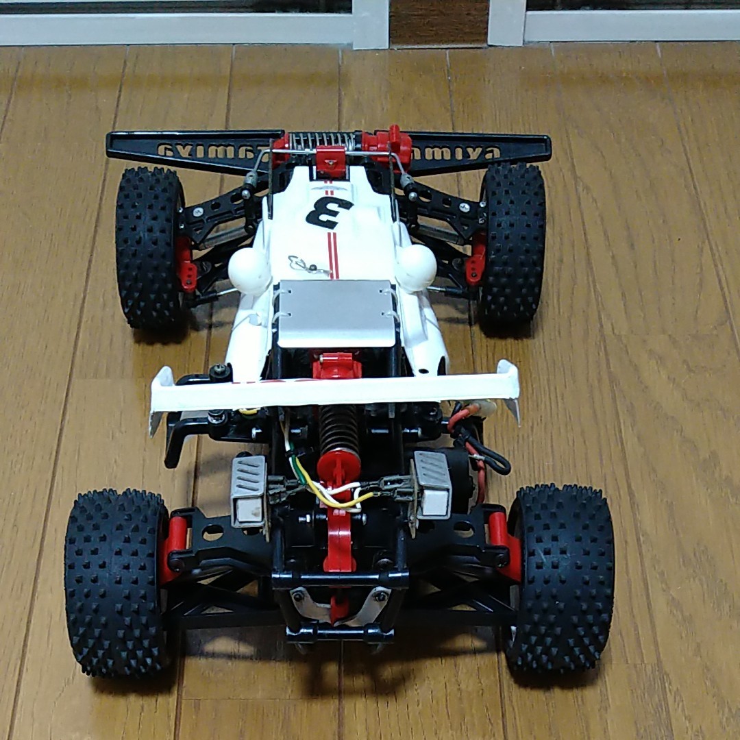 1/10 タミヤ ホットショット 4WD フルセット スポチュンモーター 即走行可能 レッドブルver