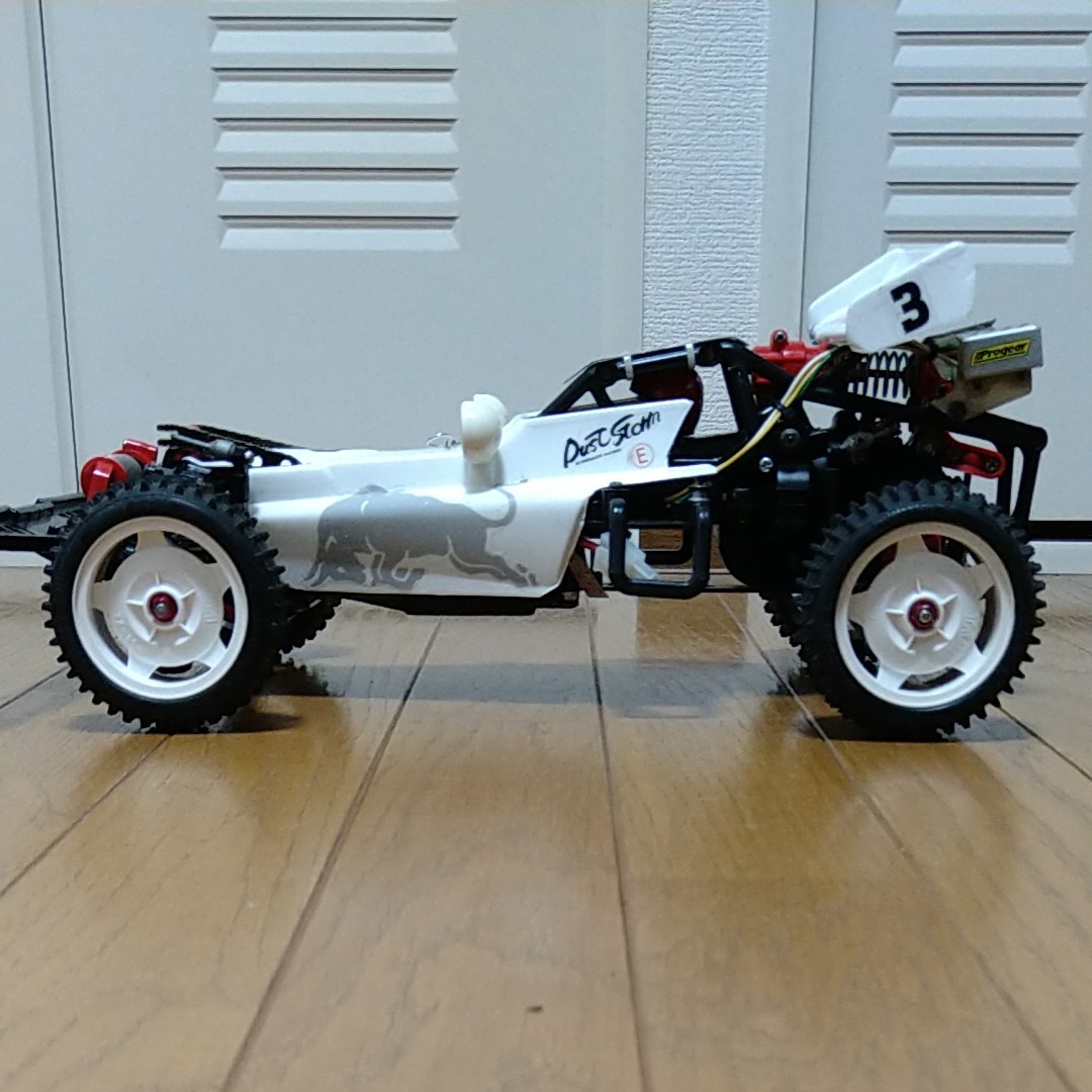 1/10 タミヤ ホットショット 4WD フルセット スポチュンモーター 即走行可能 レッドブルver