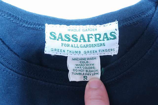 2-1204A/ササフラス seed bomb 半袖Tシャツ SASSAFRAS 送料200円 item