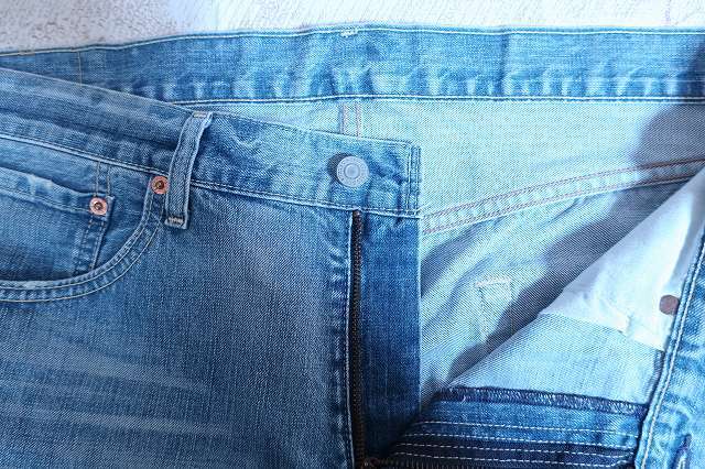 3-4587/リーバイス 503-0008 ユーズド加工デニムショーツ フィリピン製 Levi’s_画像3