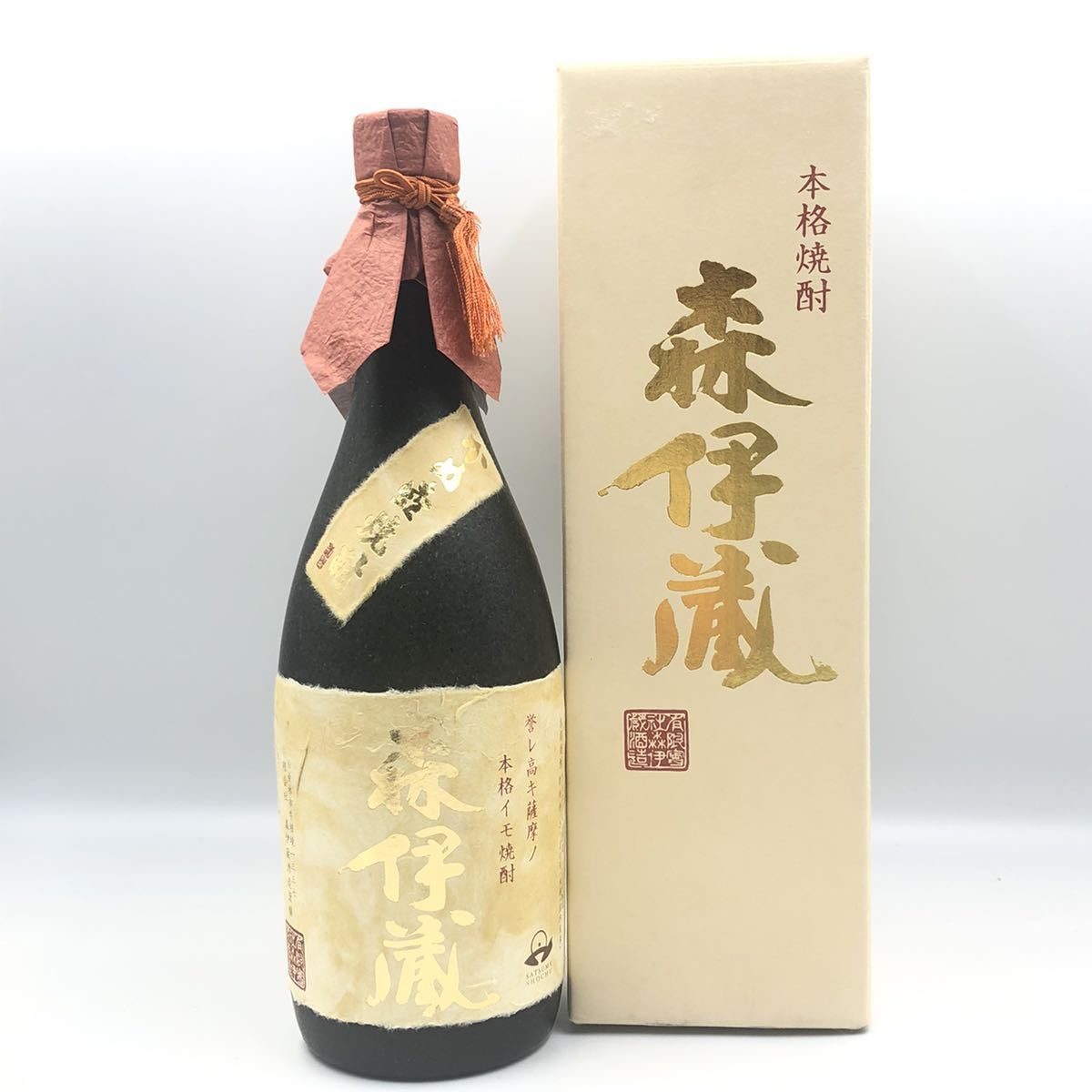 ☆未開栓 本格焼酎 森伊蔵☆容量720ml/アルコール25%/古酒/箱付き