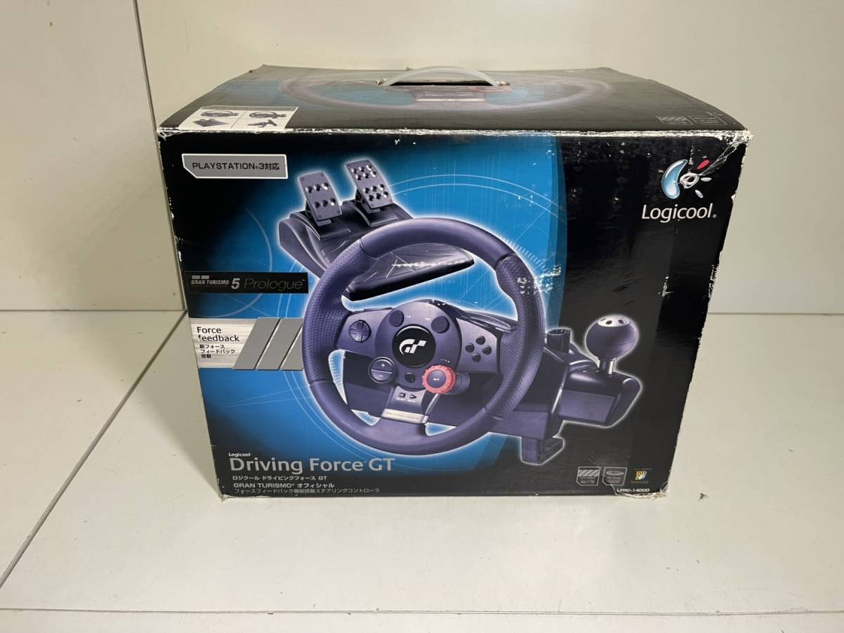 SONY PS3 PS2 ロジクール ドライビングフォース GT LPRC-14000 本体