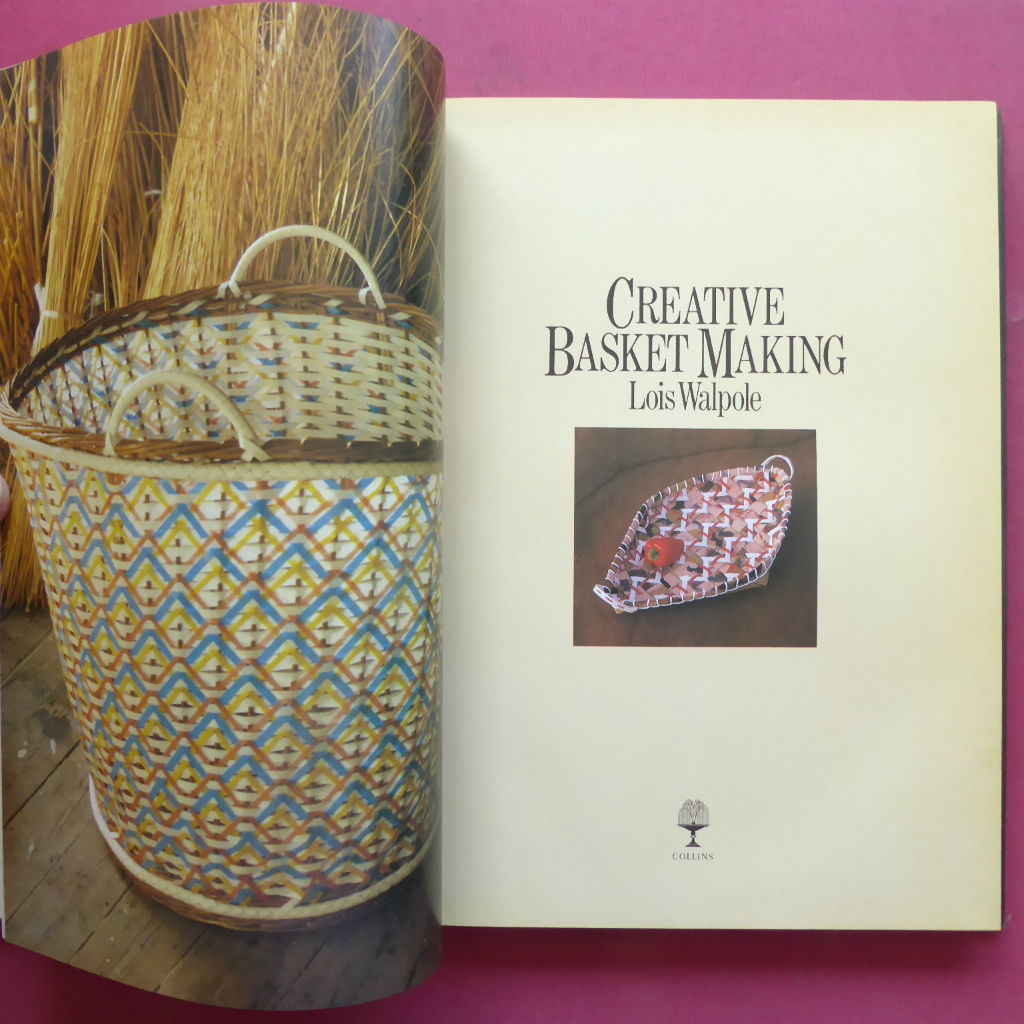 w15洋書【創造的なバスケット作り/Creative Basket Making】_画像3
