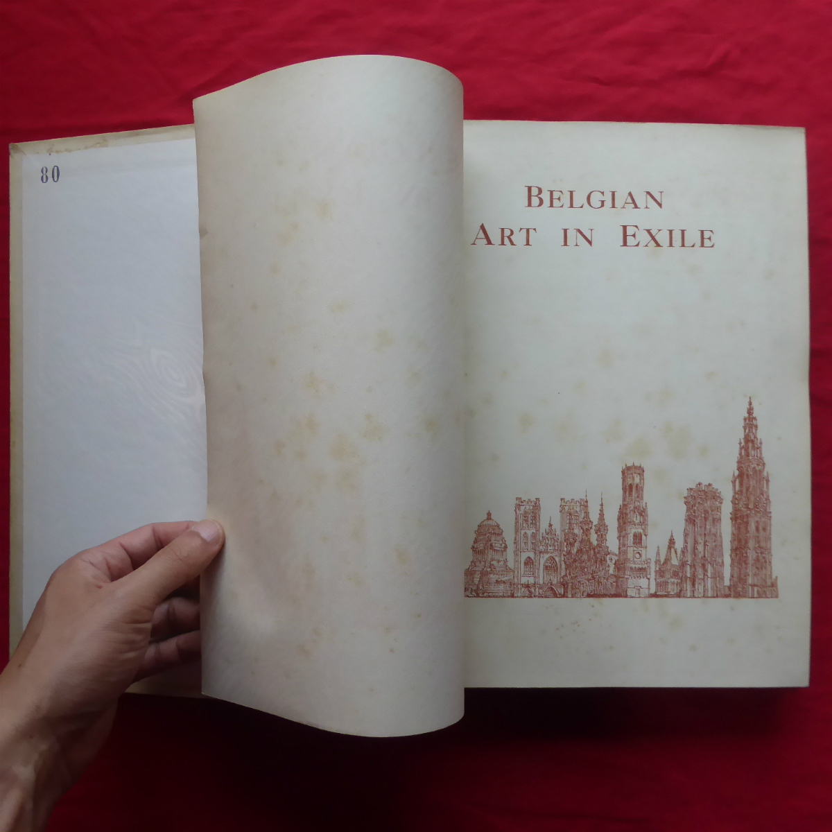 w15/洋書【亡命中のベルギーの芸術：Belgian Art in Exile: A representative gallery of modern Belgian art】 @5_画像4