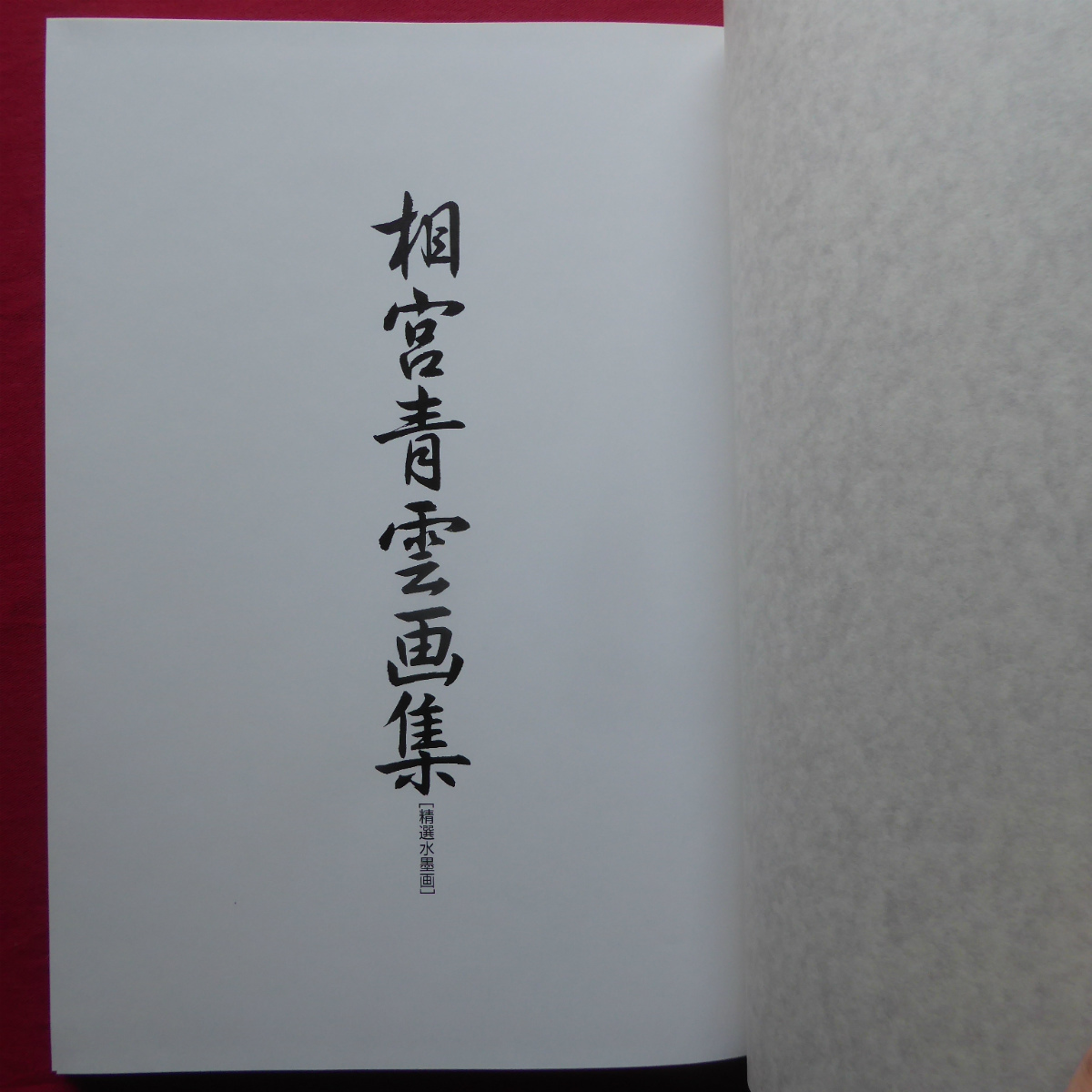 a1【相宮青雲画集-精選水墨画/1992年・日本美術教育センター】青雲襖絵の美/相宮青雲作品選/四季山水図/四季花鳥図/作品解説 @5_画像3