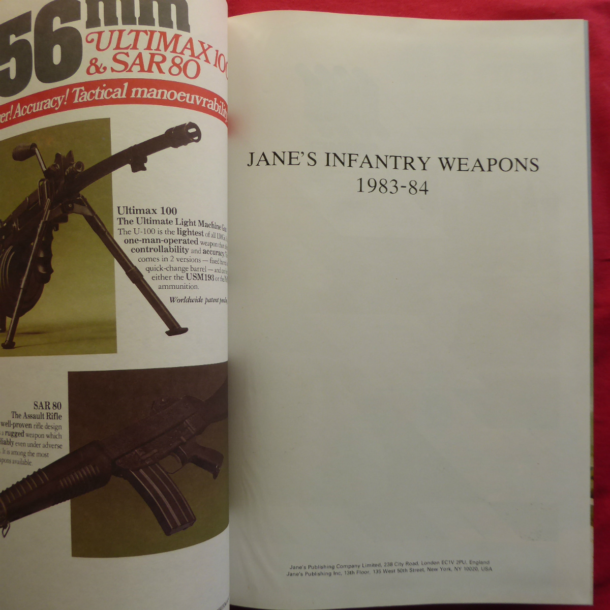 大型n/洋書【ジェーン年鑑-歩兵兵器 1983-84：Jane's infantry weapons 1983-84/機関銃/手榴弾/迫撃砲/マシンガン】※ナフタリン臭有り @4_画像5