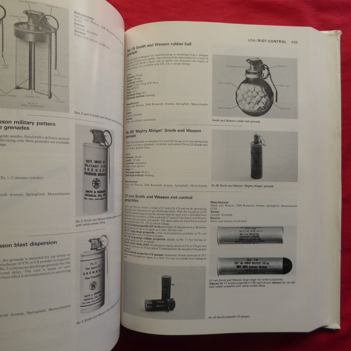 大型n/洋書【ジェーン年鑑-歩兵兵器 1983-84：Jane's infantry weapons 1983-84/機関銃/手榴弾/迫撃砲/マシンガン】※ナフタリン臭有り @4_画像8